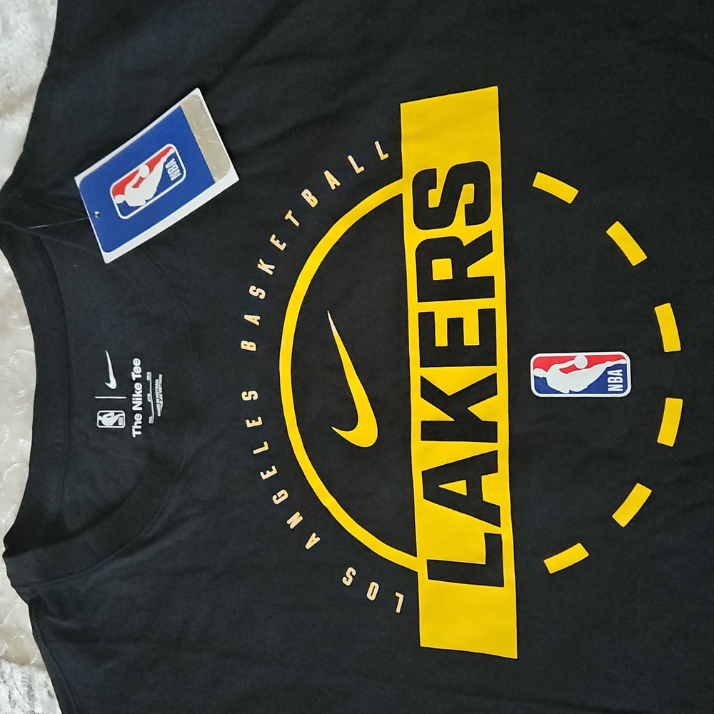Nike Lakers 3XL NBA Practice T-Shirt - Picture 2 of 5